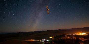 starlink nad polską